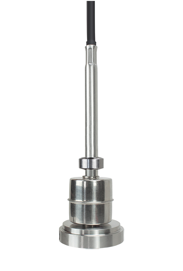 Dränkbar flottörnivåvakt med tyngd